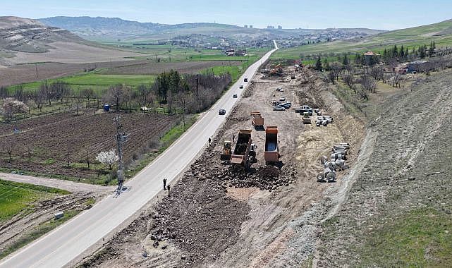 Sincan saraycık-eskişehir yolu arasında 6 şeritli yeni bulvar dönemi