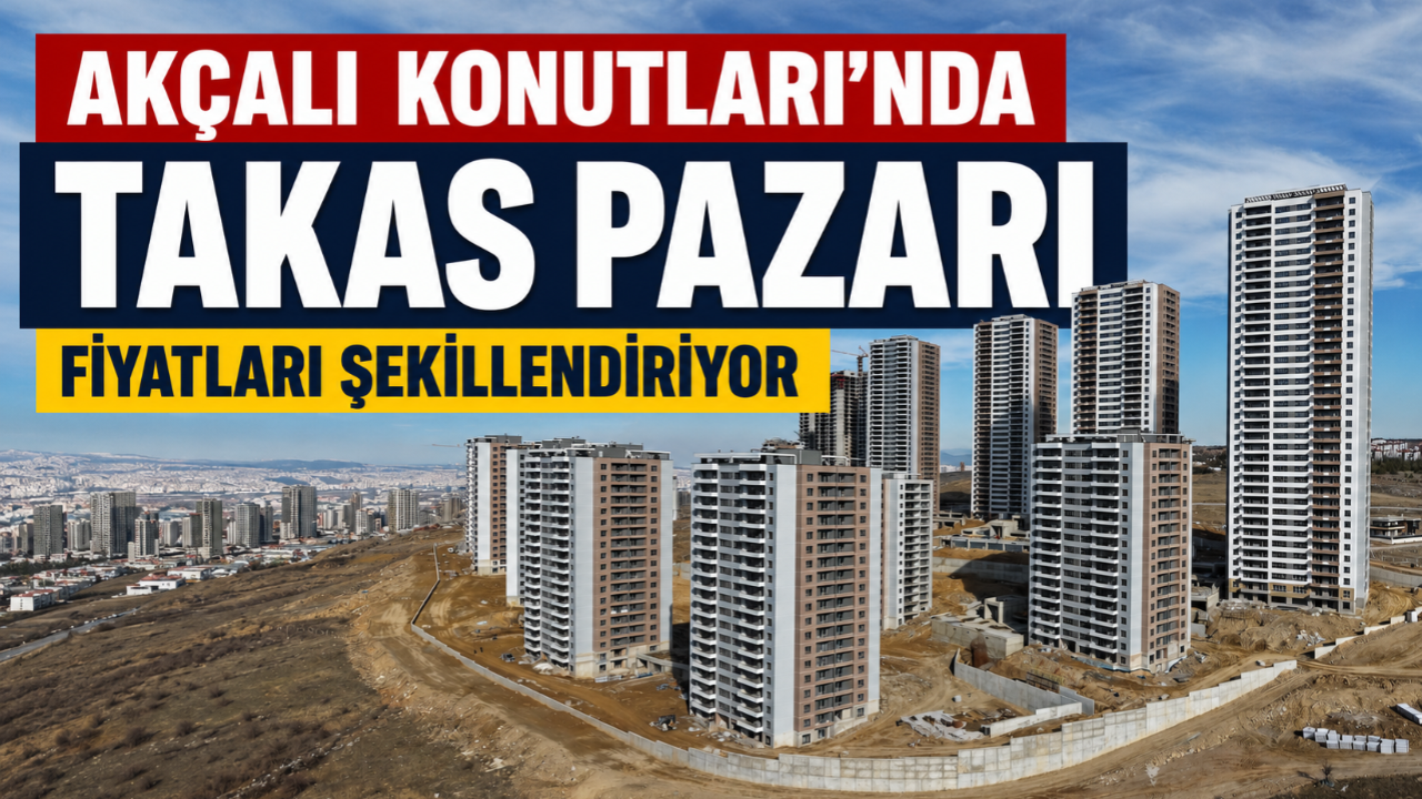 Akçalı Konutları’nda kura sonrası takas heyecanı yaşanıyor