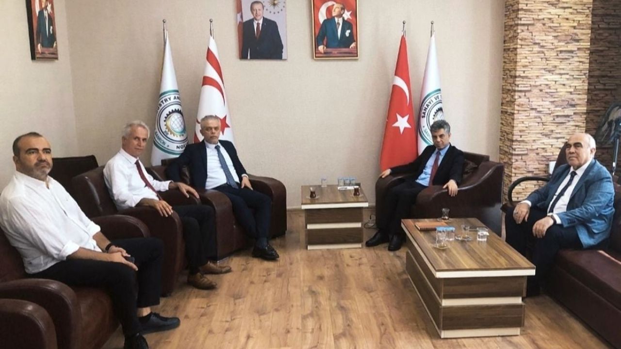 KKTC Ankara Büyükelçisi Korukoğlu'ndan SANKON'a ziyaret
